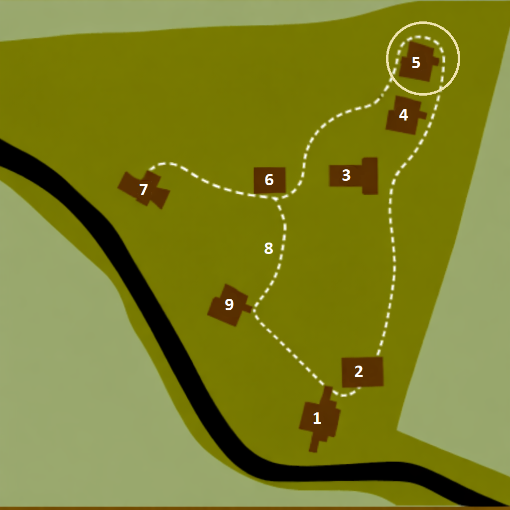Plattegrond hoofd BMD Bunker A
